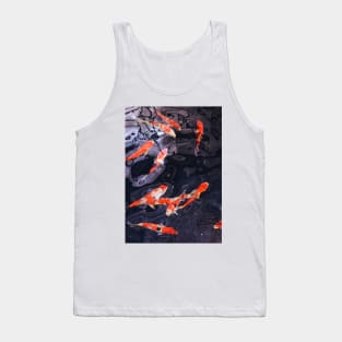 Koi Fish Galaxy Tank Top